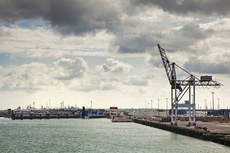 Crane at Port